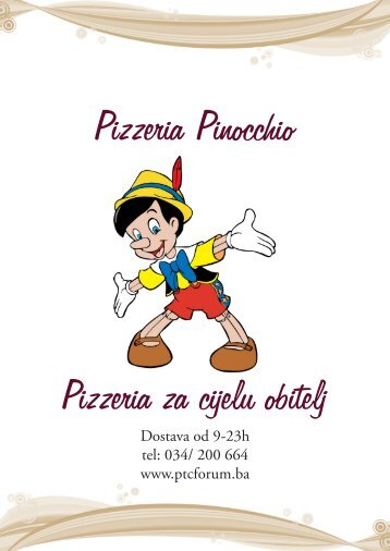 Pizzeria Pinocchio - PTC FORUM Livno