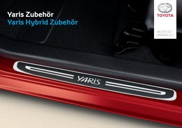 Yaris / Hybrid Zubehör