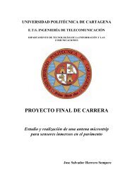 proyecto final de carrera - Repositorio Digital UPCT - Universidad ...