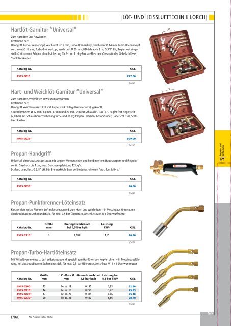 Schweißtechnik 2009 / 2010 - EW NEU GmbH Worms/Speyer ...