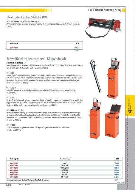 Schweißtechnik 2009 / 2010 - EW NEU GmbH Worms/Speyer ...