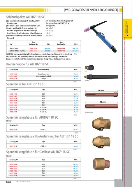 Schweißtechnik 2009 / 2010 - EW NEU GmbH Worms/Speyer ...