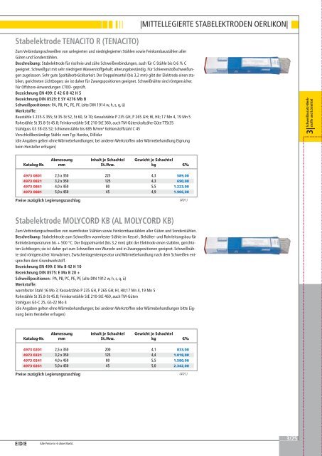 Schweißtechnik 2009 / 2010 - EW NEU GmbH Worms/Speyer ...