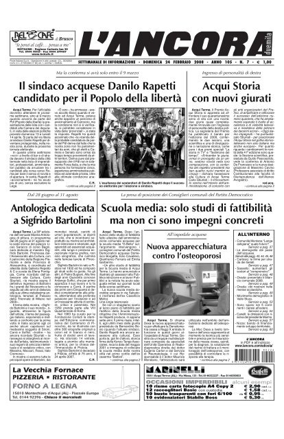 tribunale acqui terme L'ANCORA edicola tribunale acqui terme L'ANCORA edicola