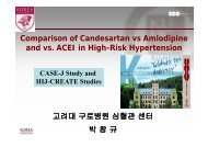 Comparison of Candesartan vs Amlodipine Comparison of ...