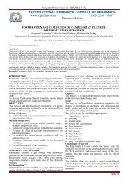 formulation and evaluation of candesartan cilexetil immediate ...