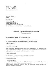 Allgemeine Einführung - Institut für Notarrecht