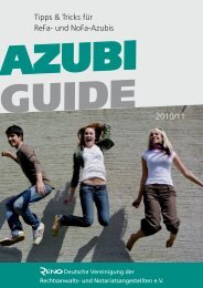 Azubi-Guide - RENO
