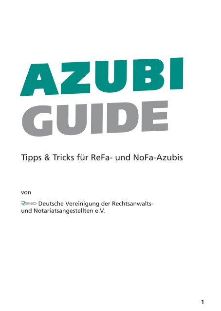 Azubi-Guide - RENO