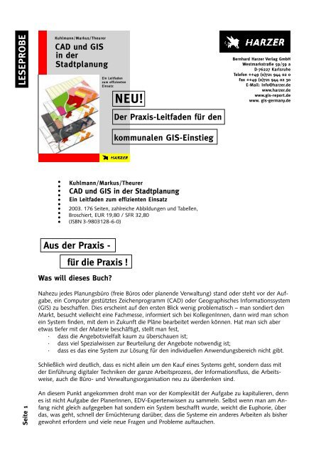 XQG *,6 - Bernhard Harzer Verlag GmbH