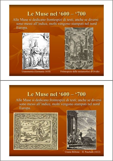 Le Muse nel Rinascimento - Provincia di Livorno