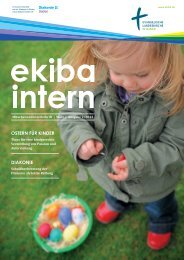 Mitarbeitendenzeitschrift Ekiba Intern / März / Ausgabe 02/2013