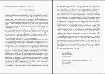 Pir meu cori allegrari x 2 - Dipartimento di Filologia Moderna
