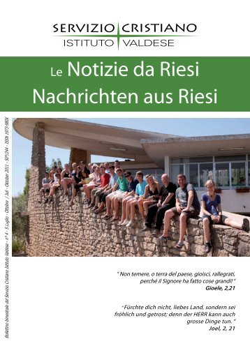 Le Notizie da Riesi Nachrichten aus Riesi