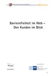 Leitfaden Barrierefreiheit im Web - Eccom.de