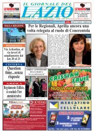 aprilia - sulla clinica bisogna fare chiarezza - Il Giornale del Lazio