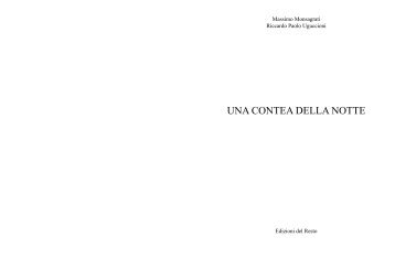 Una contea della notte - I siti personali - Libero