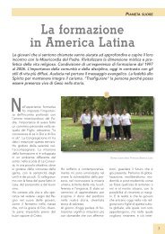 La formazione in America Latina - Suore Domenicane di Santa ...