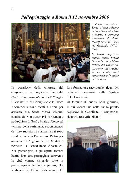 Associazione “Amici di Cristo Re Sommo Sacerdote”