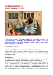 La storia di Giuseppe - Dossier Catechista