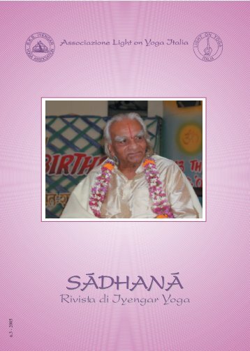 Scarica la Rivista Sadhana - Iyengar Yoga