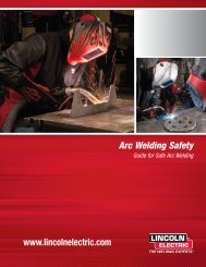 E205 Arc Welding Safety - Lincoln Electric