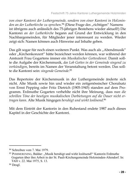 hier - Ev.-luth. Kirchengemeinde Luther Holzminden