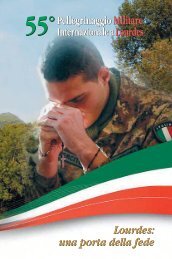 Sussidio liturgico Pellegrinaggio.pdf - Ordinariato Militare in Italia