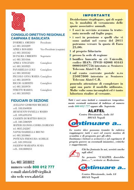 Maggio 2012 - Peoplecaring.telecomitalia.it - Telecom Italia