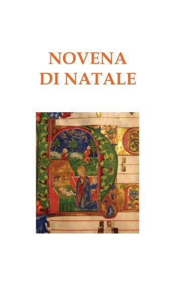 NOVENA DI NATALE - Parrsanbiagio.eu