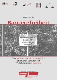 Barrierefreiheit - Die Linke. Ratsfraktion Duisburg