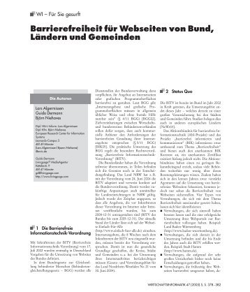 Journal Wirtschaftsinformatik zur Barrierefreiheit.pdf - Agentur ...