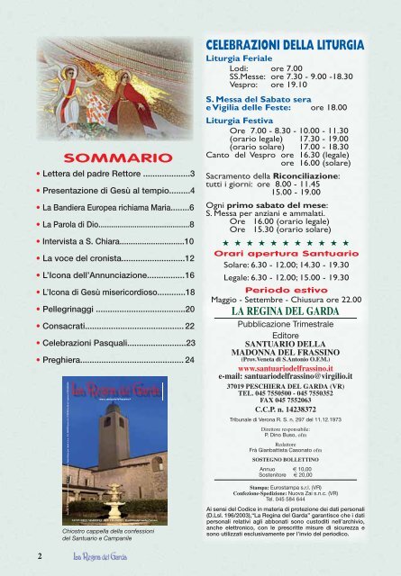 1 Genn-Febb-Mar 2012 - Santuario della Madonna del Frassino