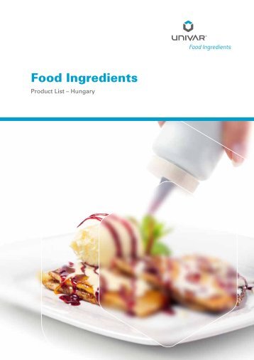 Food Ingredients - Univar