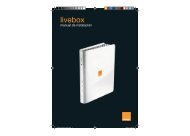 manual Router Livebox.indd - Área de clientes - Orange