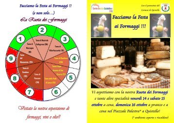 La Ruota dei Formaggi - Centro Sociale Quistello