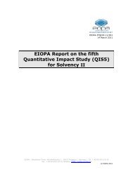 EIOPA Report on the fifth Quantitative Impact Study ... - Eiopa - Europa