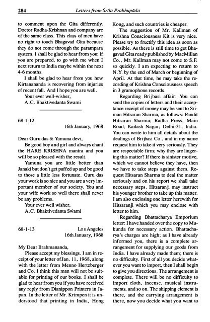 Letters from Srila Prabhupada Vol.1 1947-1969 (in pdf) - Krishna Path