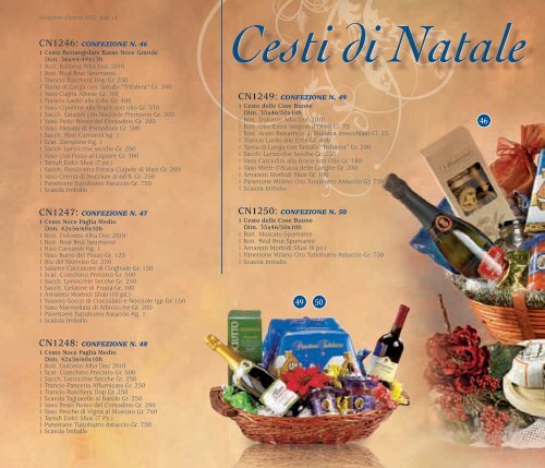 Scarica il catalogo di Natale 2012(Pdf) - Salvano Vini