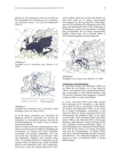 Sonderheft 255 Special Issue - Johann Heinrich von Thünen-Institut