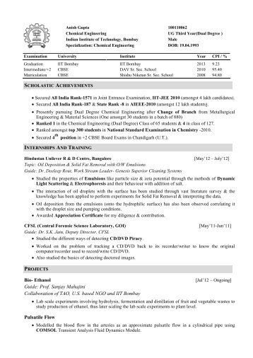 Anish Gupta_CV_wm.pdf - Chemical Engineering, IIT Bombay ...