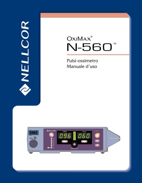 Pulsi-ossimetro Manuale d'uso - Covidien