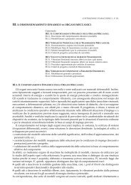 2. Dimensionamento dinamico - Meccanica e costruzione delle ...