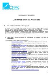 La Carta dei Diritti del Passeggero - Comune di Venezia