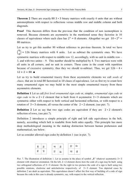 ornamental sign language in the first order tracery belts - DSpace