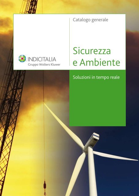 Catalogo generale Sicurezza e Ambiente - Indicitalia