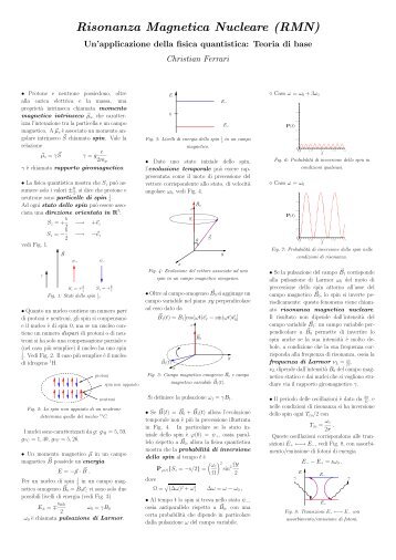 Un'applicazione della fisica quantistica - Liceo cantonale di Locarno