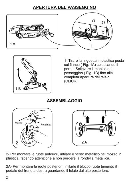 P4 TRIO -Passeggino- - Plebani, linea prima infanzia