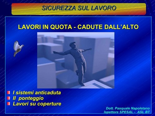 lavori in quota 2011 - Ordine Ingegneri BAT