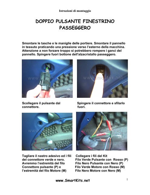 Pulsante Alzacristallo Per Ford Fiesta 2006 - Sostituto OEM 96FG14529BC, Per Finestrino Elettrico